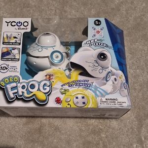 Silverlit Robo Frog Hunting/Shooting Robot Kids Toy Interactive Play White NEW
